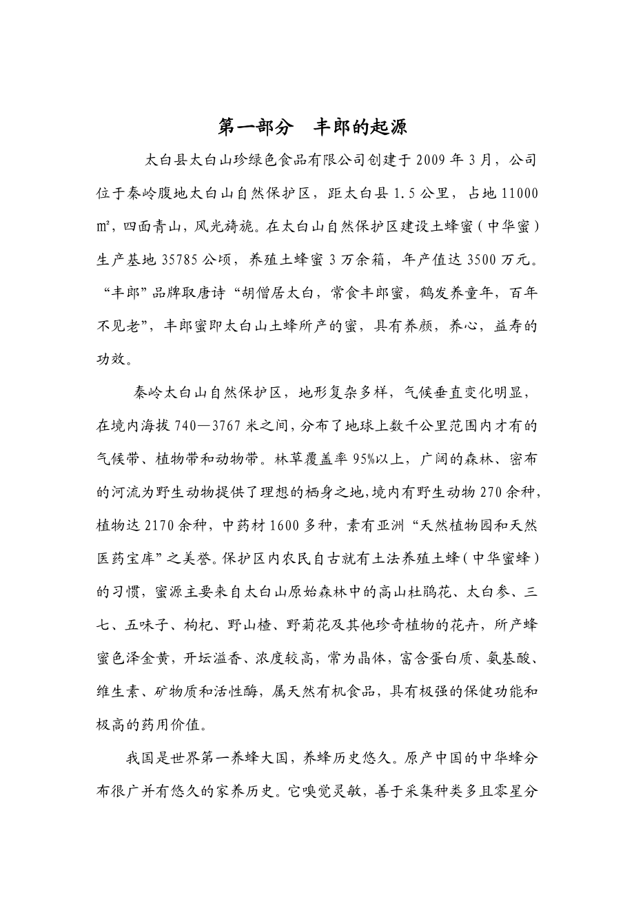 土蜂蜜网络营销策划书.doc_第2页