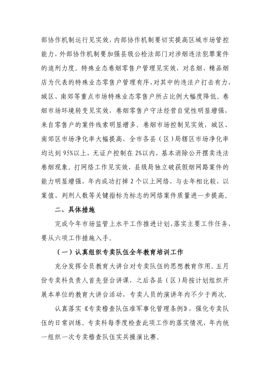 烟草专卖市场监管上水平工作推进计划.doc_第3页