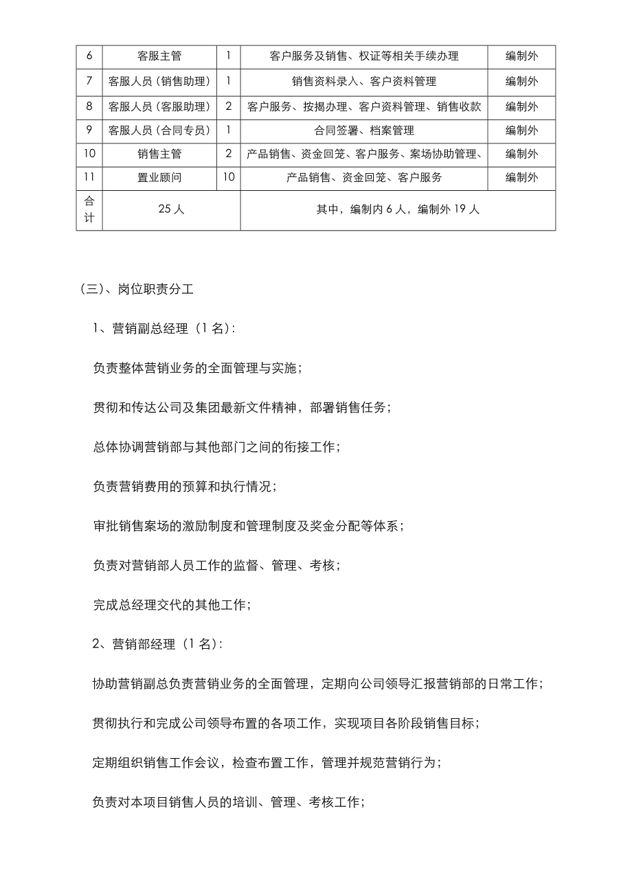 (最新)房地产开发公司营销部组织架构及薪酬方案.doc_第3页