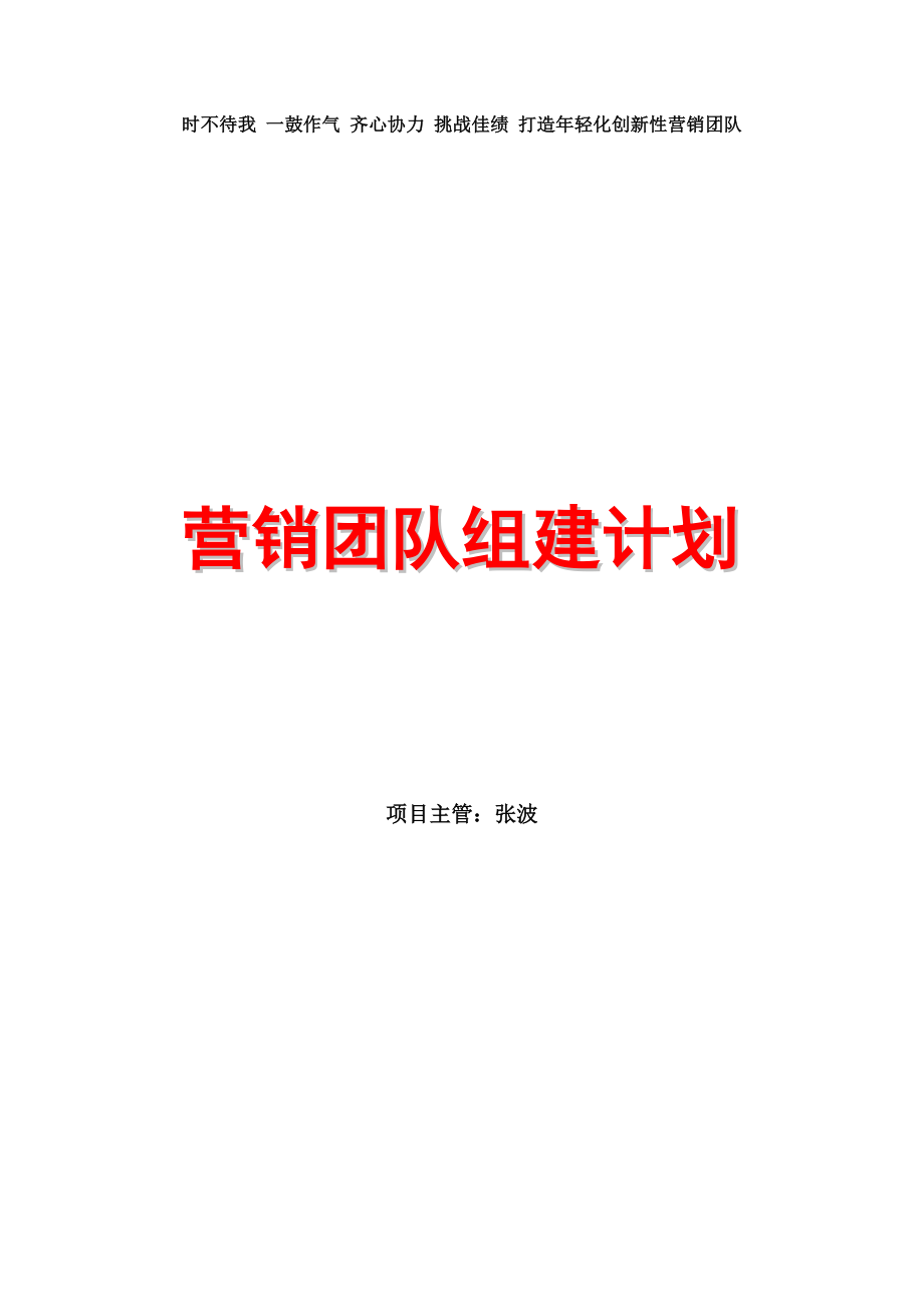 营销团队组建计划.doc_第1页