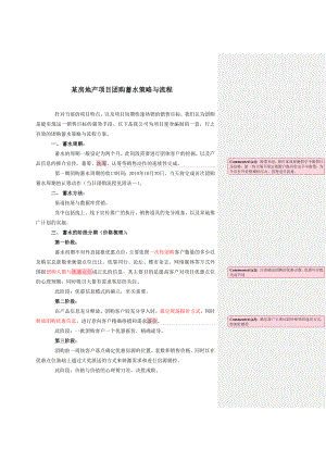 某房地产项目团购策略与流程.doc