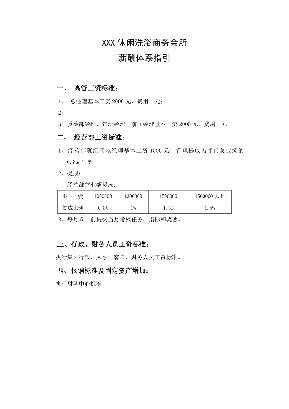 洗浴商务会所管理制度大全（完整版） .doc_第3页