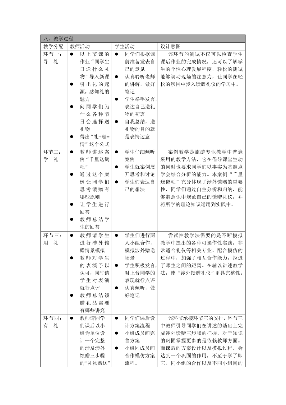 涉外馈赠礼仪教学设计.doc_第2页