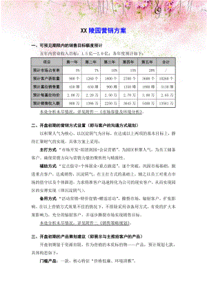 【合集】公墓营销策划方案5.doc