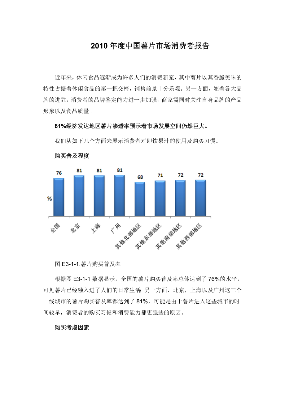 中国薯片市场消费者报告.doc_第1页