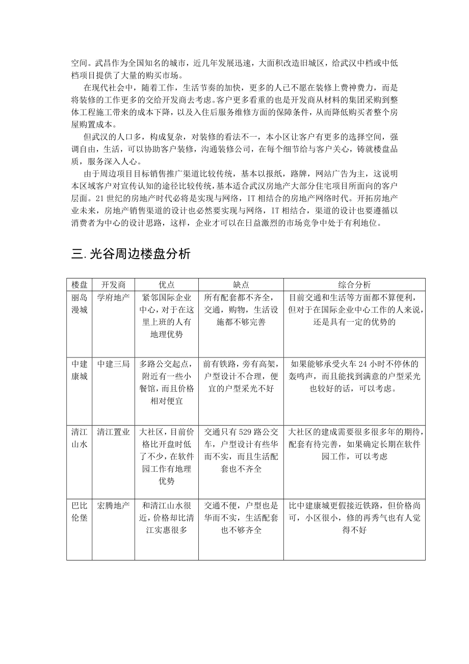 房地产营销课程设计小区营销策划方案.doc_第3页