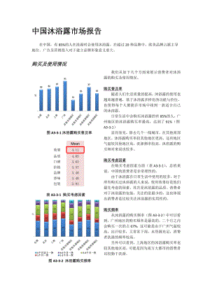 沐浴露市场消费者报告.doc