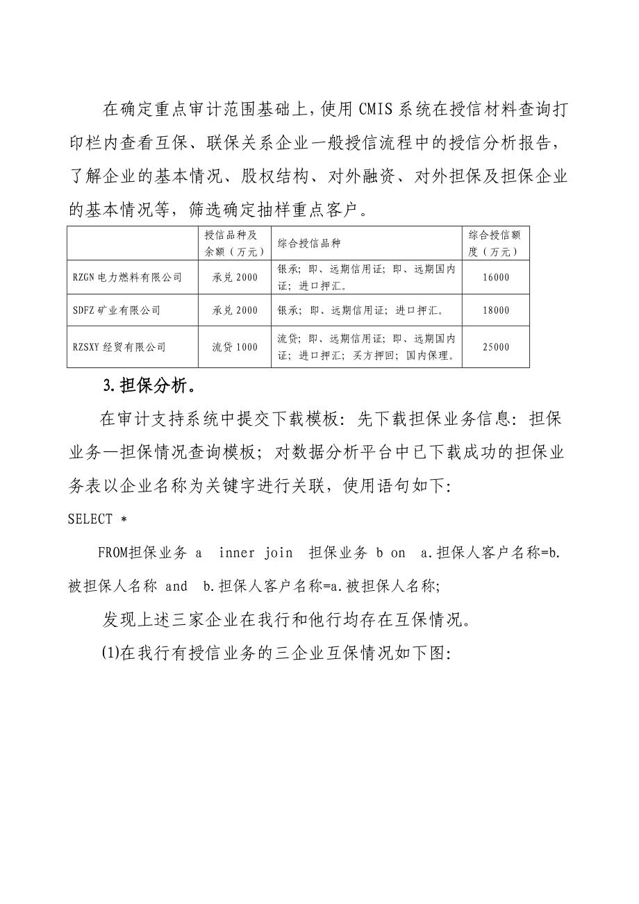 银行分行审计部关注贷款企业有显性互保向隐型担保演变的风险.doc_第3页