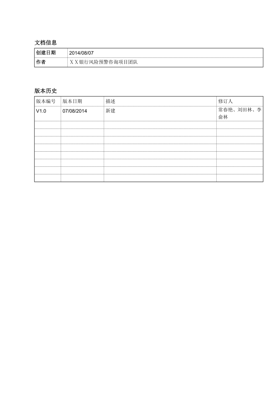 银行风险预警咨询项目访谈总行人力资源部纪要.doc_第2页