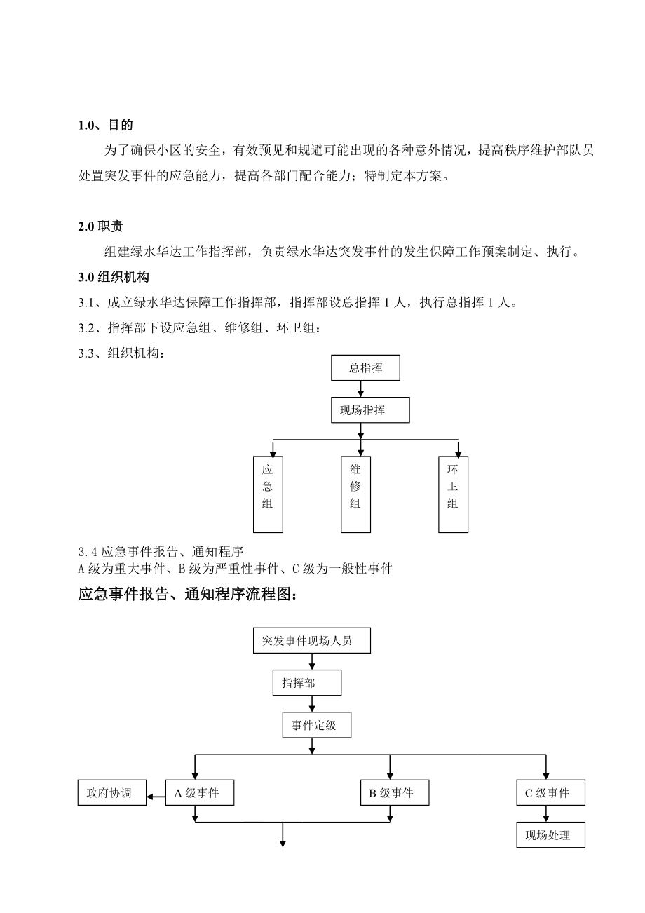 物业管理有限公司应急预案.doc_第3页