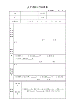 力同员工试用转正申请表.doc