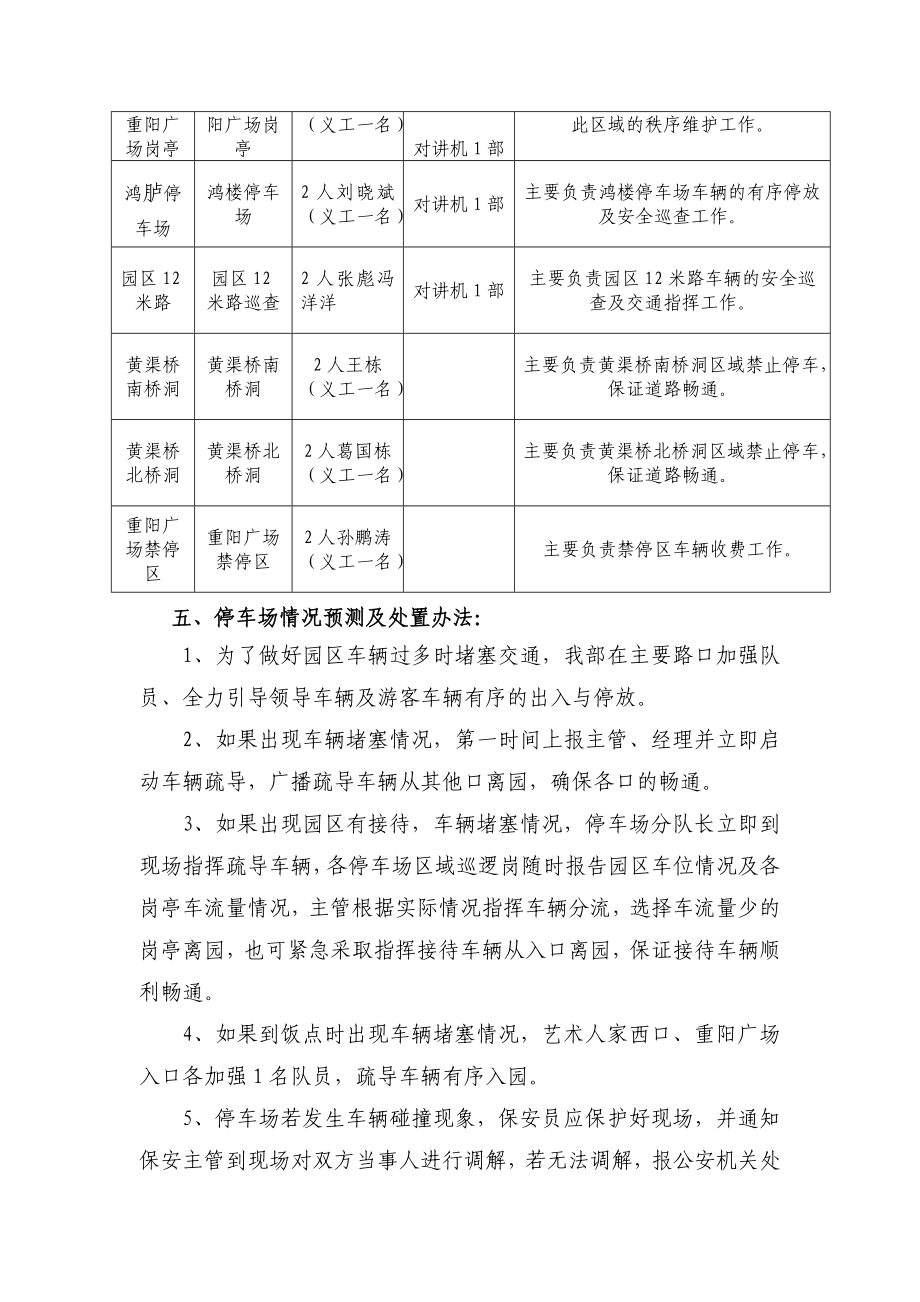 公园景区分公司车辆管理疏导方案.doc_第3页