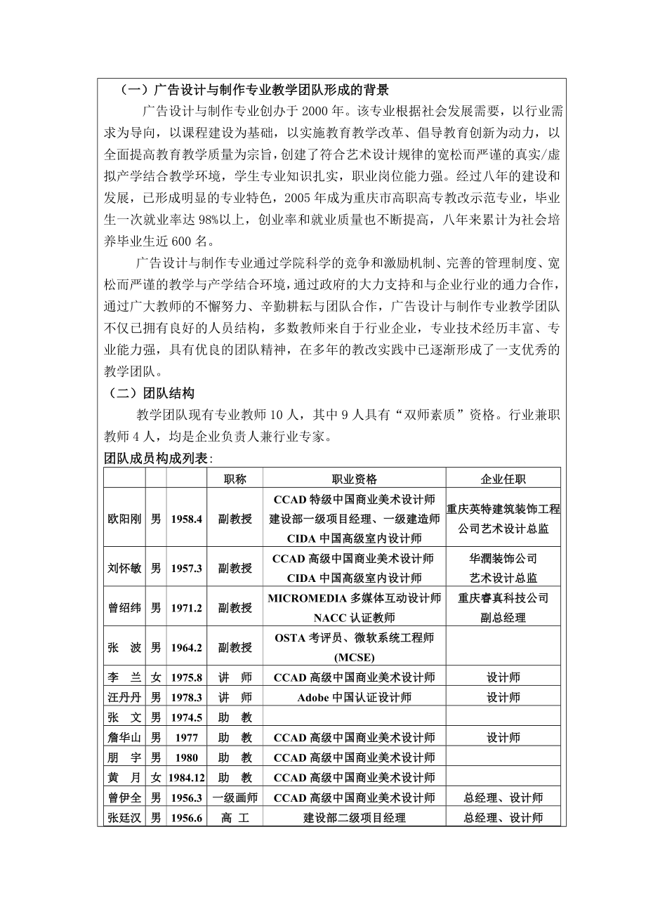 广告设计与制作专业.doc重庆市教委高教处项目申报与评审平台.doc_第3页