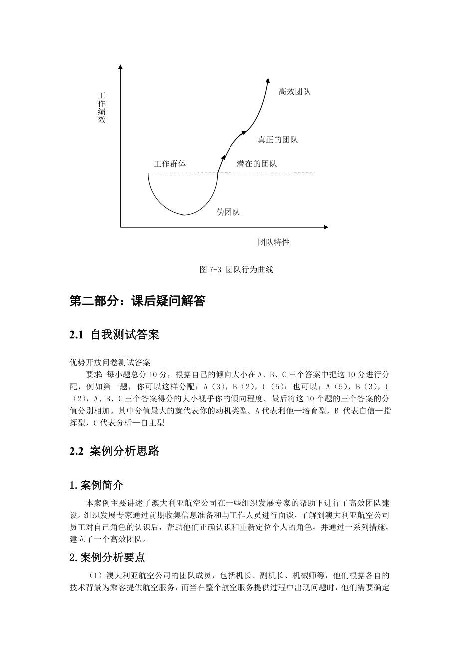 组织行为学 (陈花 杨忠 曹洲涛 著) 机械工业出版社 第七章 团队管理课后答案.doc_第3页