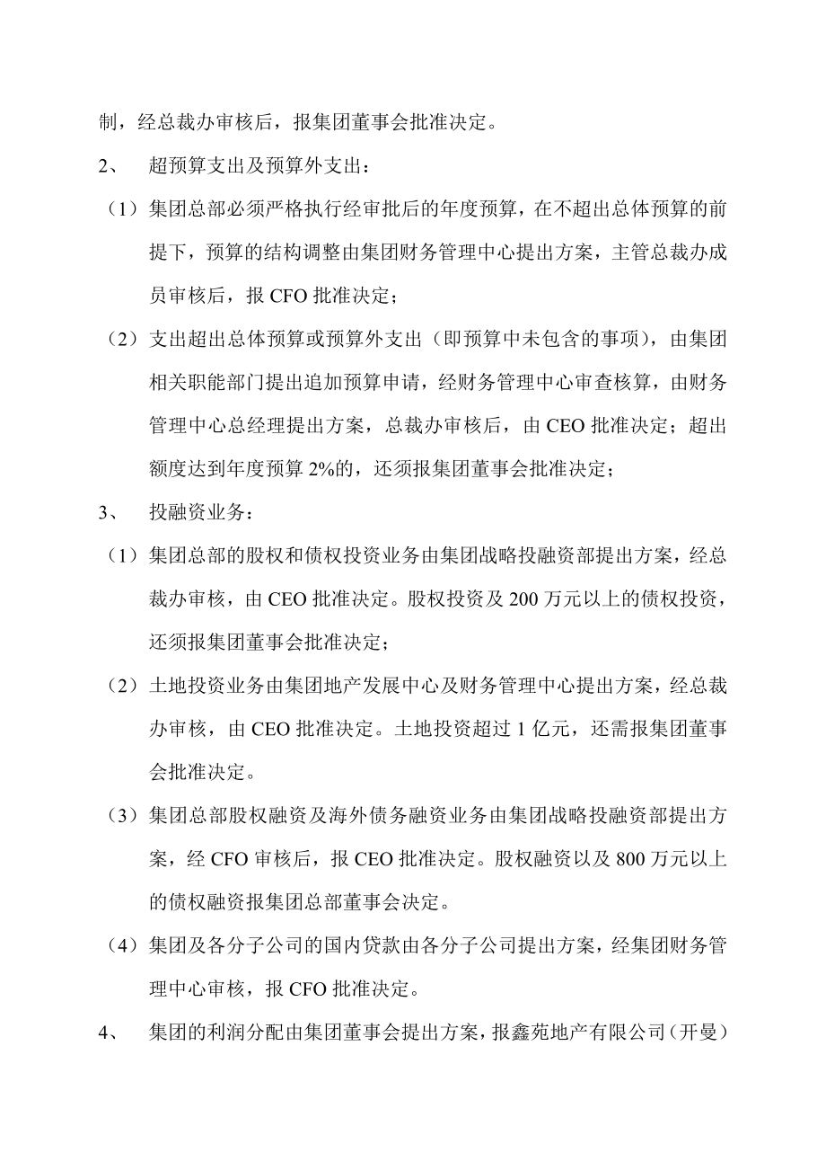 董事会对经营层授权管理规定.doc_第3页