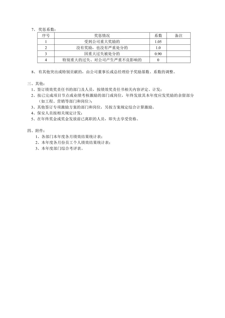 奖金发放方案（最终版） .doc_第2页