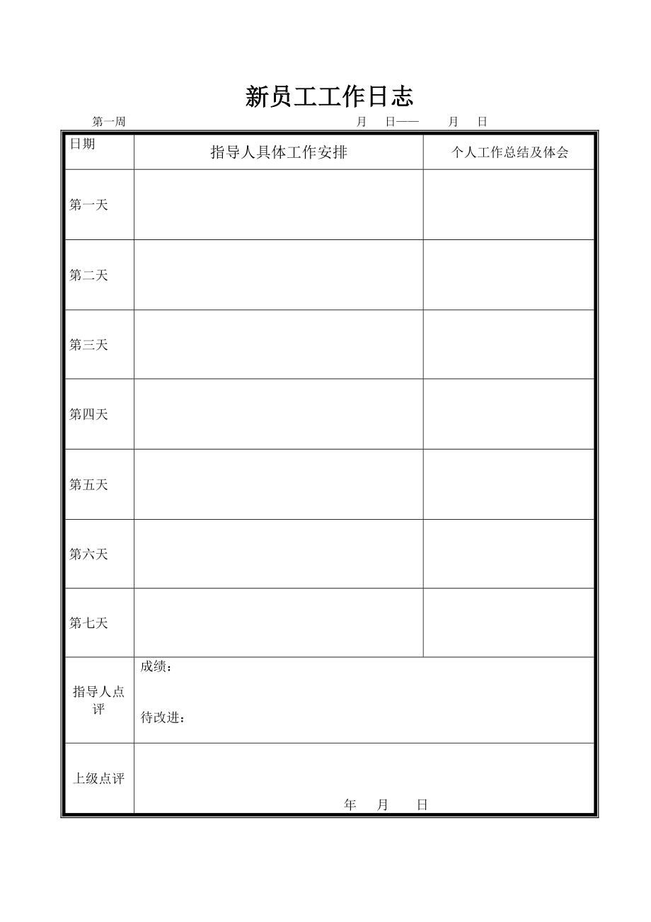 新员工试用学习计划指导书.doc_第2页