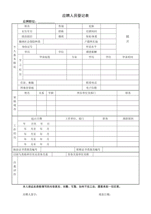 应聘人员登记表.doc