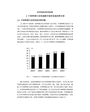 青岛啤酒品牌发展战略.doc