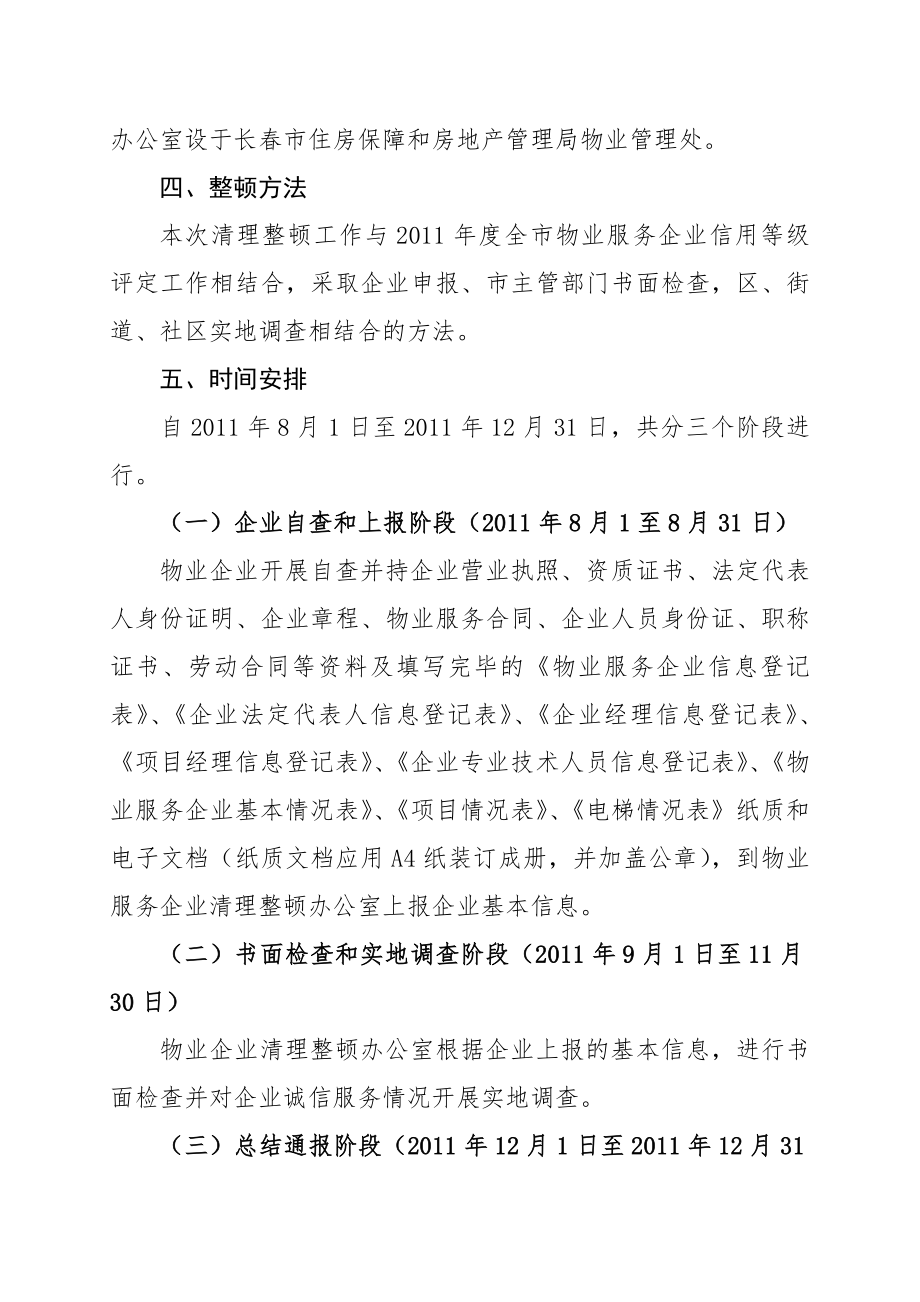 长市住房保障和房地产管理局关于对全市物业服务企业.doc_第2页