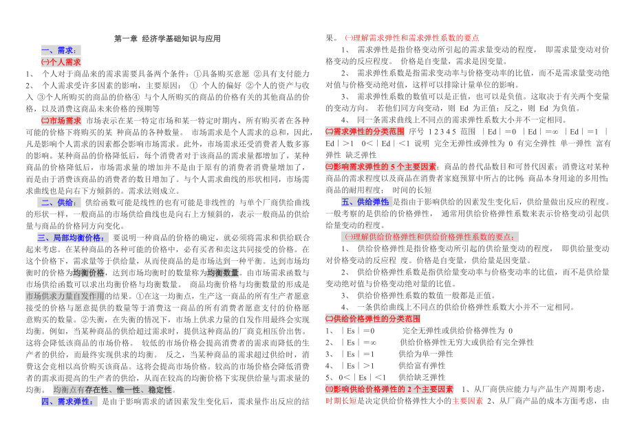 《物业管理综合能力》——要点.doc_第1页