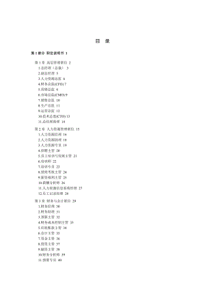 【管理精品】职位说明书与绩效考核范本.doc