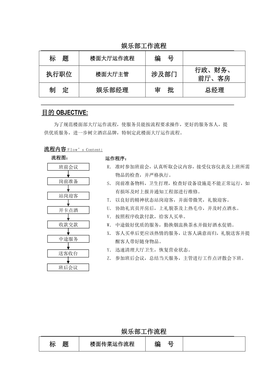 娱乐部各职位工作流程.doc_第3页