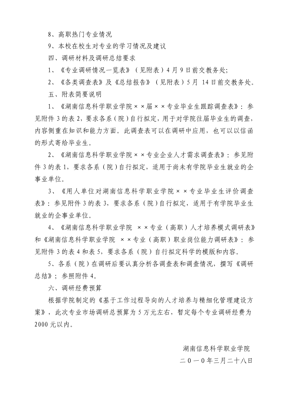 级各专业人才培养调研方案.doc_第2页