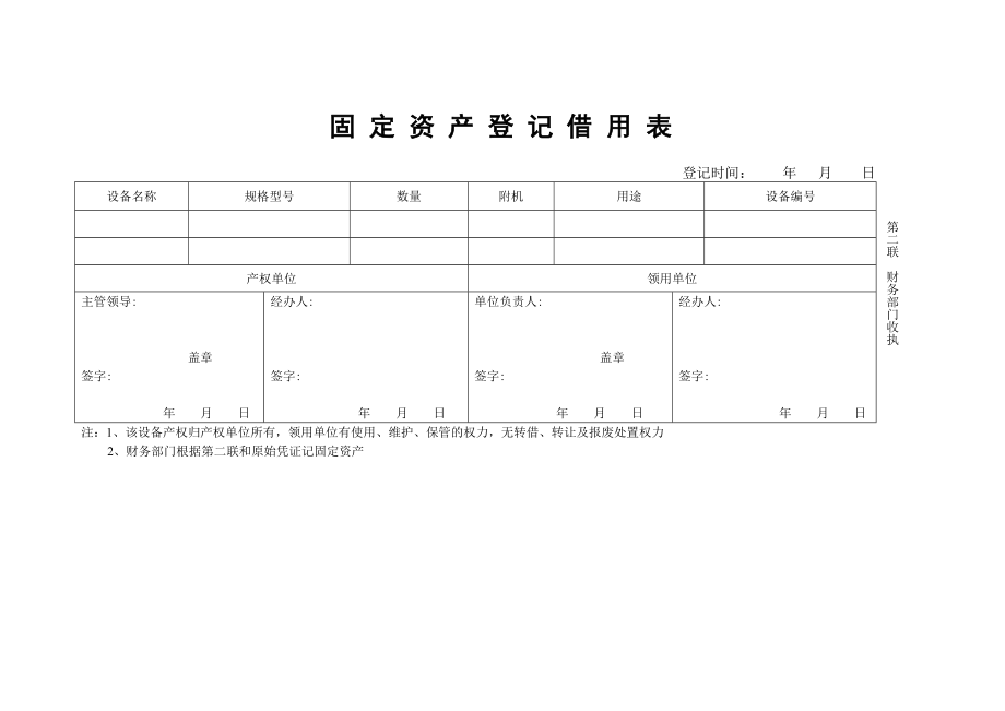 固定资产领用登记表.doc_第2页