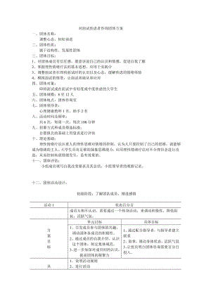 对面试焦虑者咨询团体方案.doc