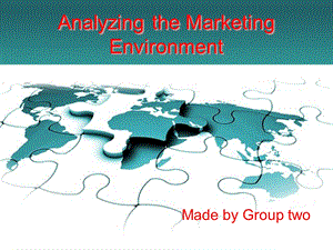 市场营销环境分析(英文版)_Analyzing_the_Marketing_Environment课件.ppt