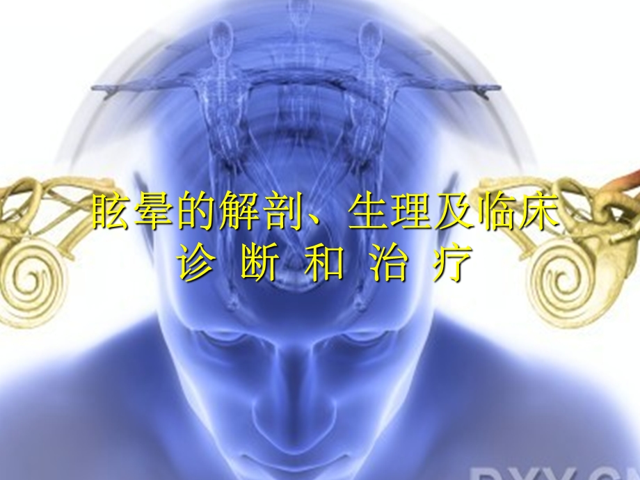 眩晕的诊断、鉴别诊断和治疗课件.ppt_第1页