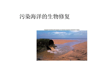 污染海洋的生物修复课件.ppt