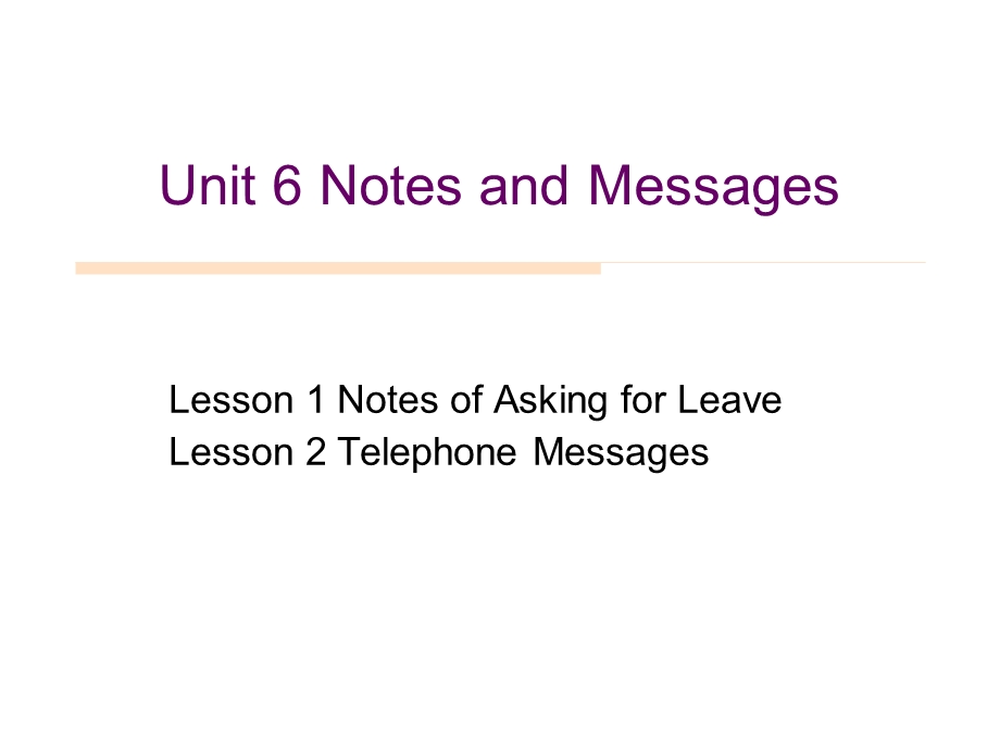 高三英语复习写作指导ppt课件：Lesson-2-Telephone-Messages.ppt_第1页