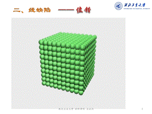 工程材料中的原子排列课件.ppt