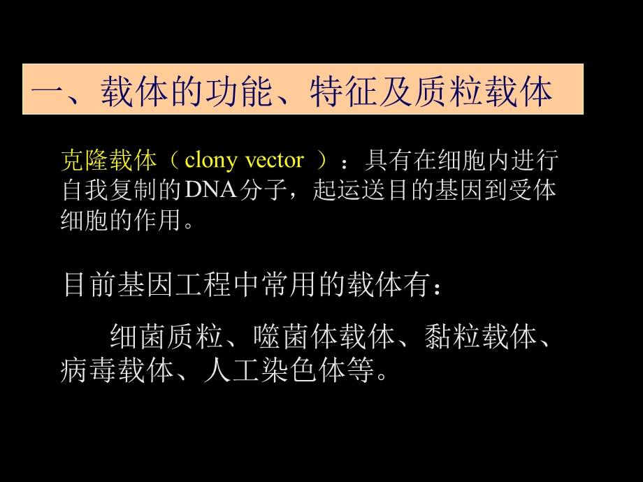 基因载体的选择与构建课件.ppt_第2页