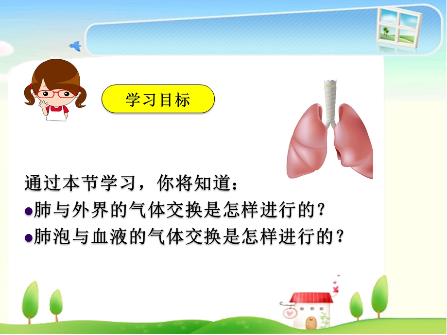 生物圈的人发生在肺内的气体交换课件.ppt_第2页