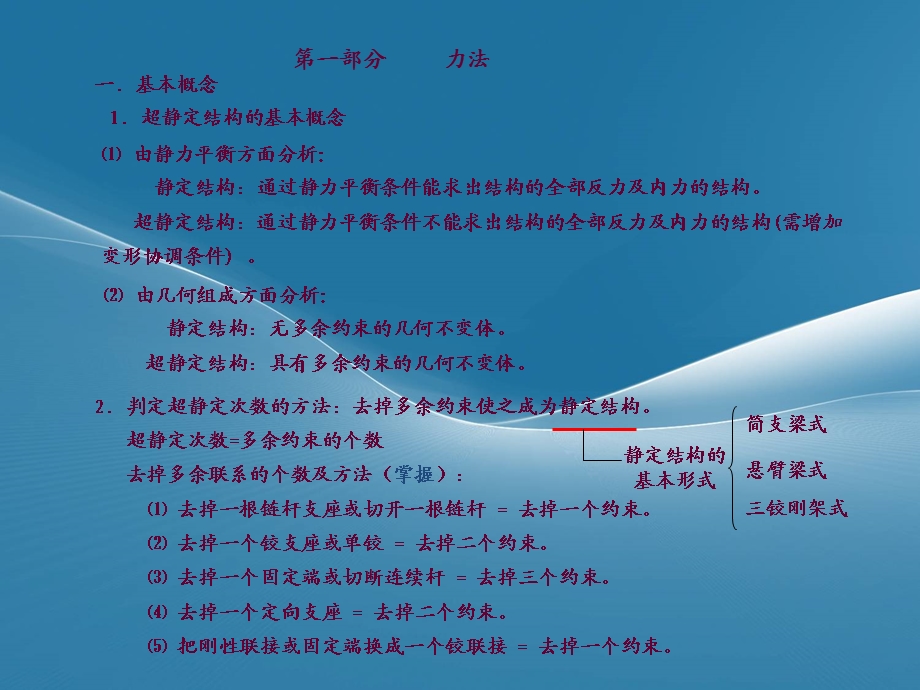 土木工程结构力学考试复习要点(知识点+例题)课件.ppt_第2页