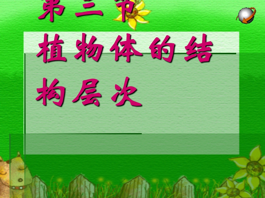 植物体的结构层次-课件 -人教版.ppt_第1页