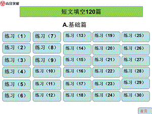 广东中考英语短文填空120篇A篇基础30题课件.ppt