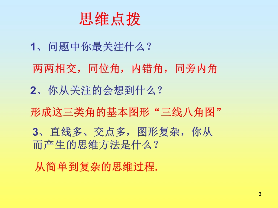 截线确定法探寻同位角的对数课件.ppt_第3页