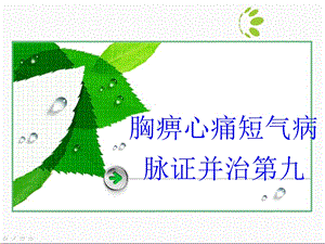 栝楼薤白白酒课件.ppt