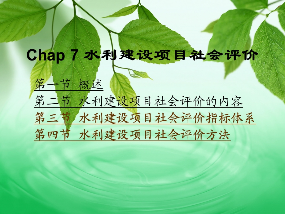 水利建设项目社会评价-课件.ppt_第1页