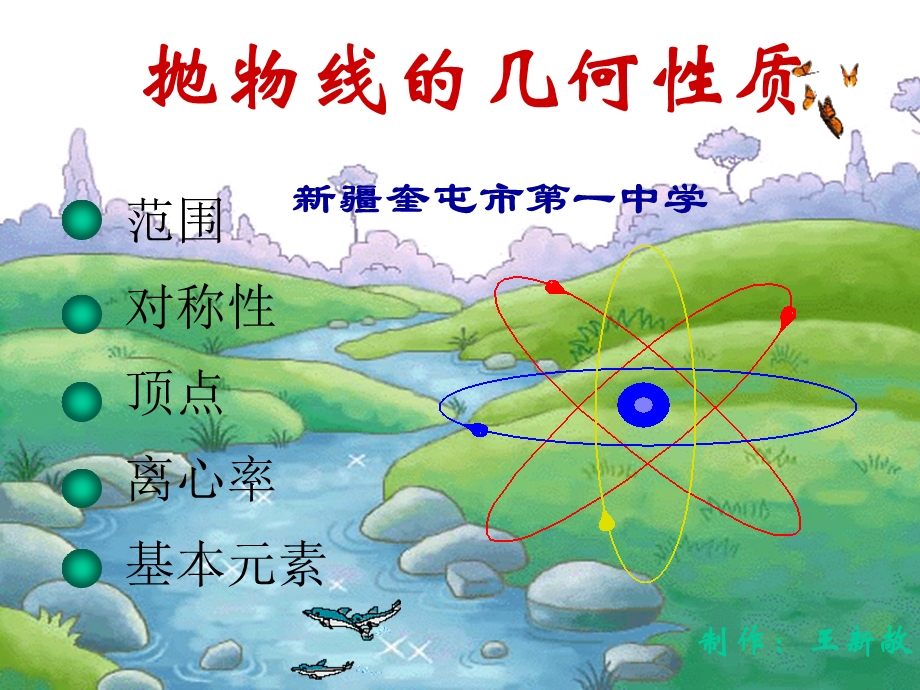 抛物线的几何性质课件.ppt_第1页