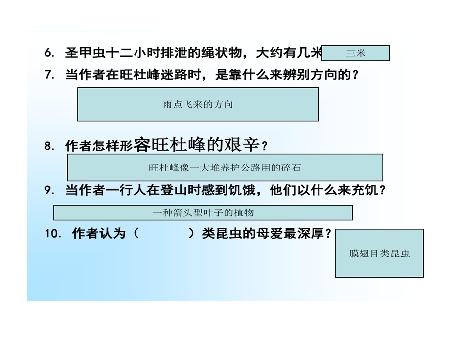 昆虫记练习题课件.ppt_第2页