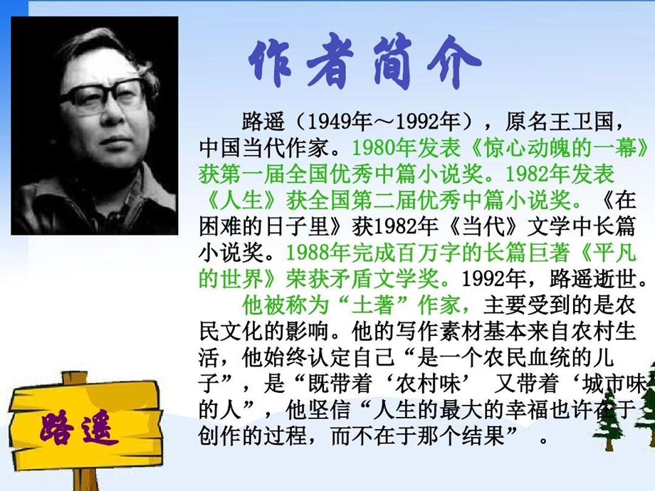 平凡的世界读书笔记课件.ppt_第2页