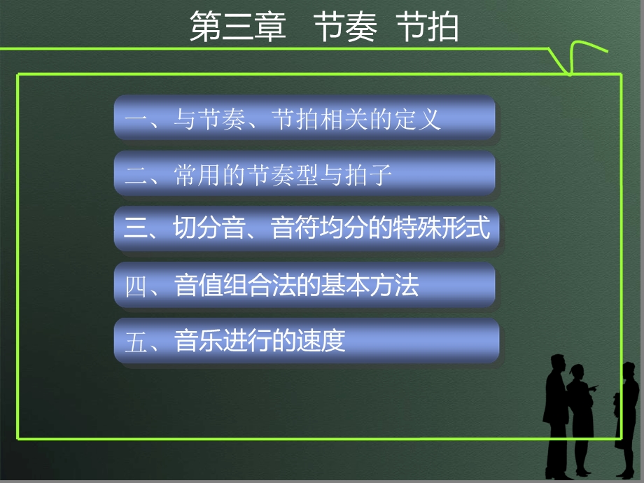 基础乐理第三章-节奏与节拍分析课件.ppt_第1页