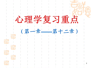 教育心理学复习重点参考ppt课件.ppt