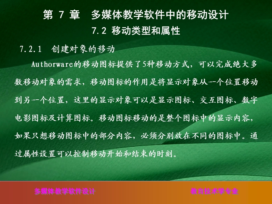 多媒体教学软件中的移动设计课件.ppt_第3页