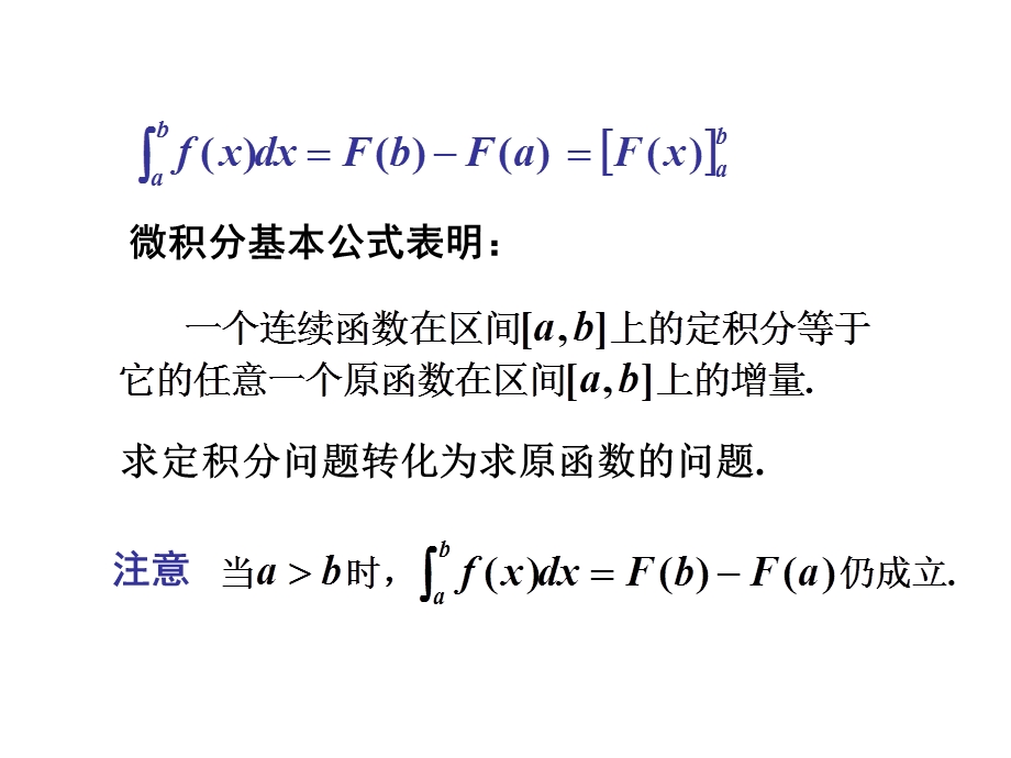 微积分基本公式牛顿—莱布尼茨公式课件.ppt_第3页